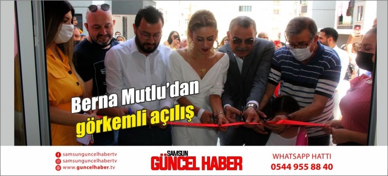 Berna Mutlu’dan görkemli açılış