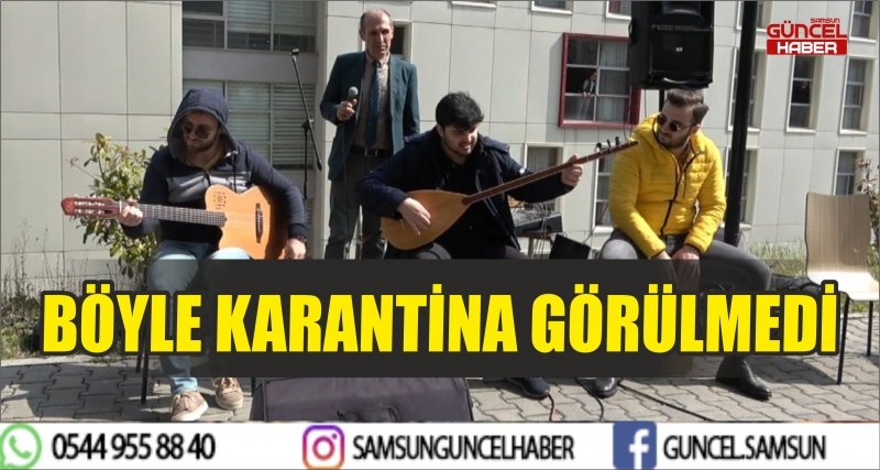 BÖYLE KARANTİNA GÖRÜLMEDİ 