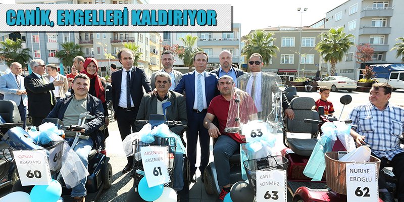 Canik, engelleri kaldırıyor