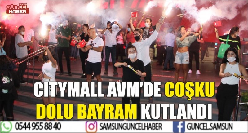 CITYMALL AVM'DE COŞKU DOLU BAYRAM KUTLANDI