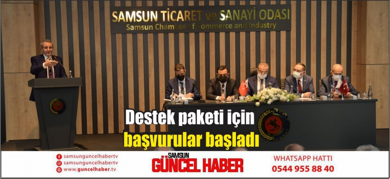 Destek paketi için başvurular başladı