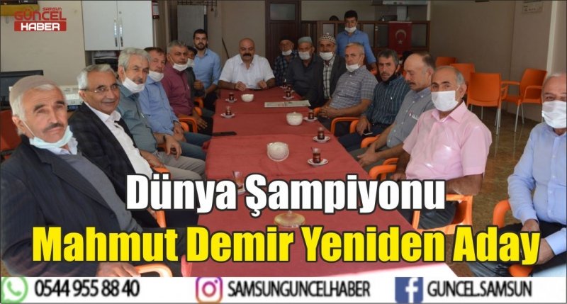 Dünya Şampiyonu Mahmut Demir Yeniden Aday