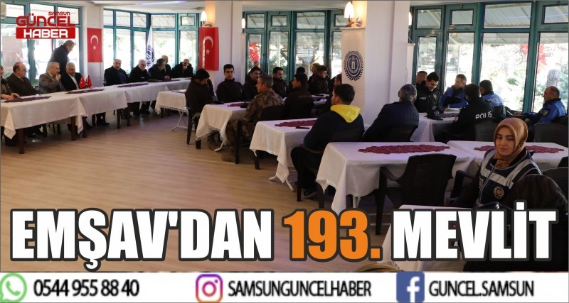 EMŞAV'DAN 193. MEVLİT