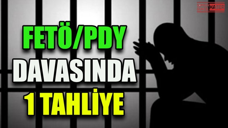 FETÖ/PDY Davasında 1 Tahliye