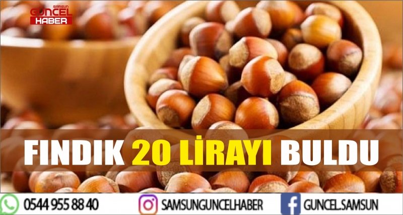 FINDIK 20 LİRAYI BULDU