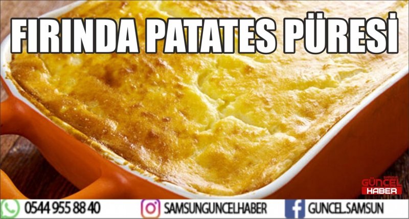 FIRINDA PATATES PÜRESİ