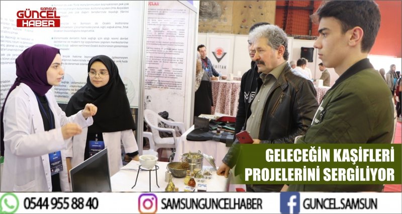 GELECEĞİN KAŞİFLERİ PROJELERİNİ SERGİLİYOR