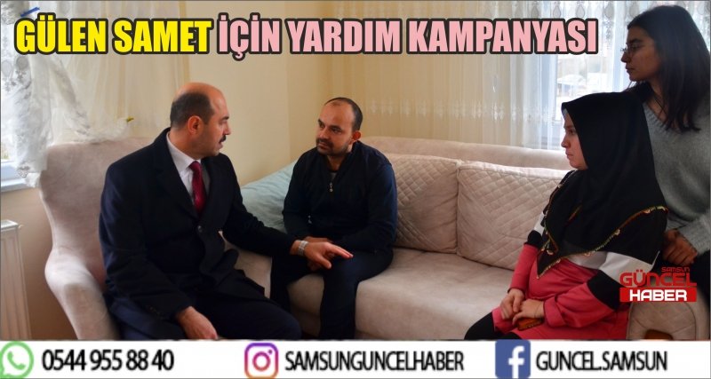 GÜLEN SAMET İÇİN YARDIM KAMPANYASI