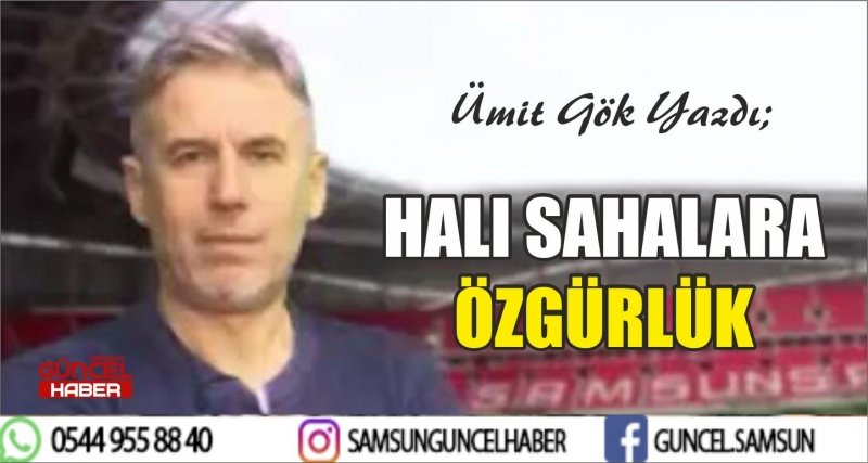 HALI SAHALARA ÖZGÜRLÜK 
