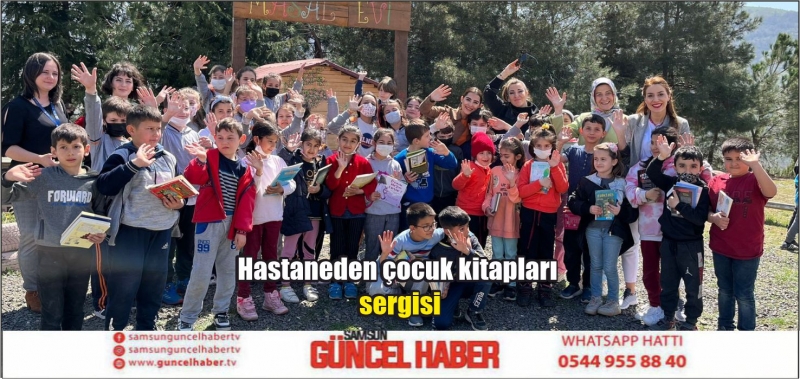 Hastaneden çocuk kitapları sergisi