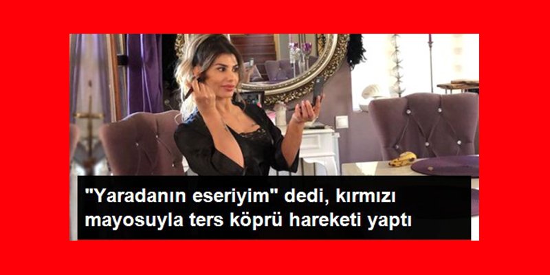 Hatice'den çok konuşulacak poz!