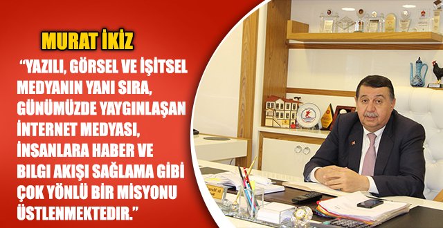 HAVZA BELEDİYE BAŞKANI MURAT İKİZ 10 OCAK ÇALIŞAN GAZETECİLER GÜNÜNÜ KUTLADI