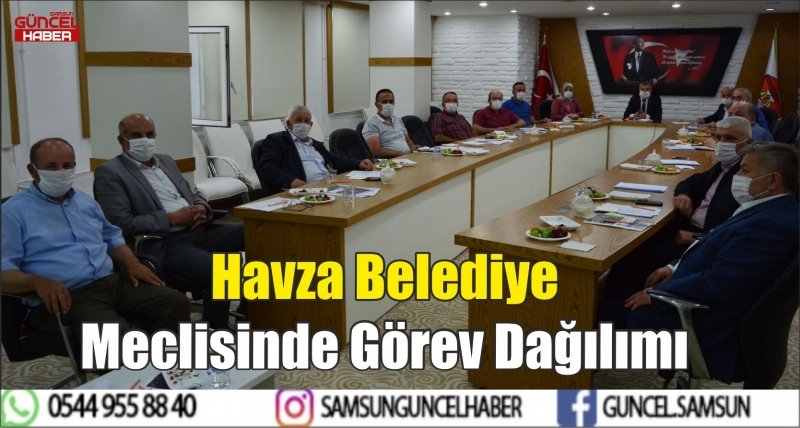 Havza Belediye Meclisinde Görev Dağılımı