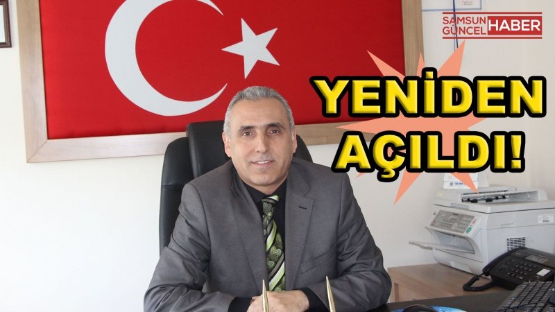 Havza canlı hayvan pazarı yeniden açıldı