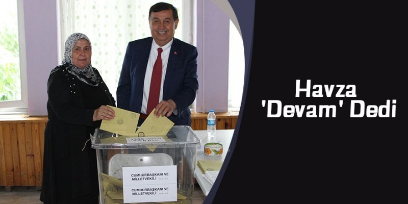 Havza 'Devam' Dedi