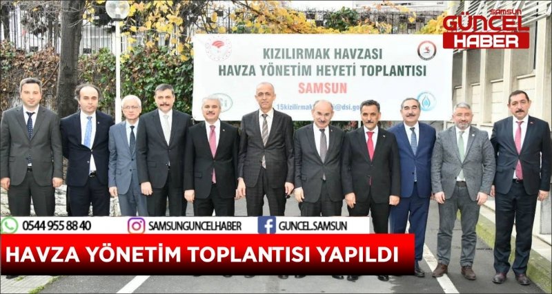 HAVZA YÖNETİM TOPLANTISI YAPILDI
