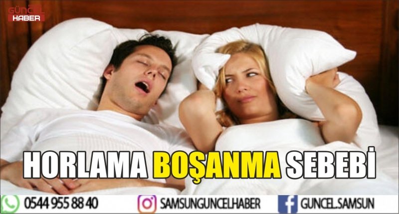 HORLAMA BOŞANMA SEBEBİ