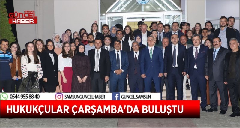 HUKUKÇULAR ÇARŞAMBA'DA BULUŞTU