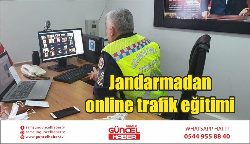 Jandarmadan online trafik eğitimi 