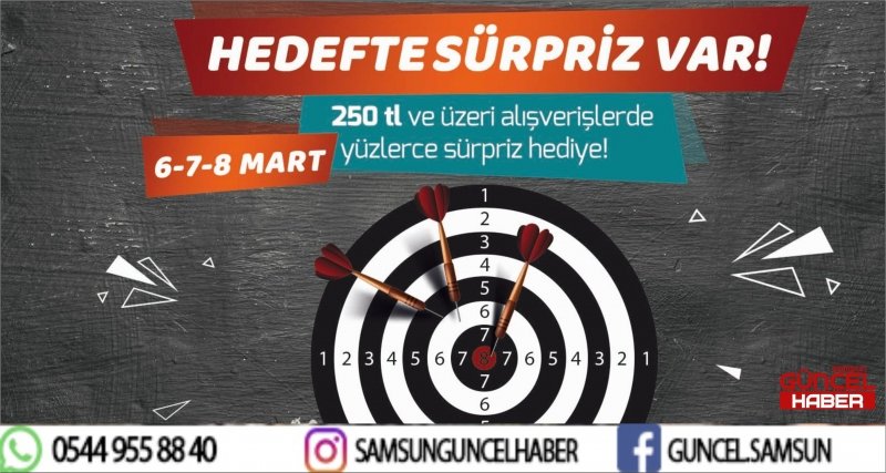 KADINLAR GÜNÜ DART KAMPANYASI