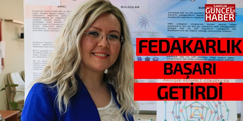 Kanser tedavisi gören öğretmenin fedakarlığı başarı getirdi