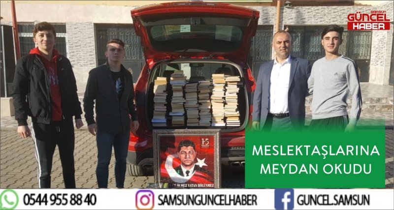 MESLEKTAŞLARINA MEYDAN OKUDU