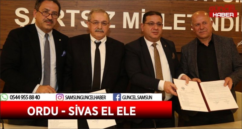 Sivas Hafik Ordu Arasi Kac Km