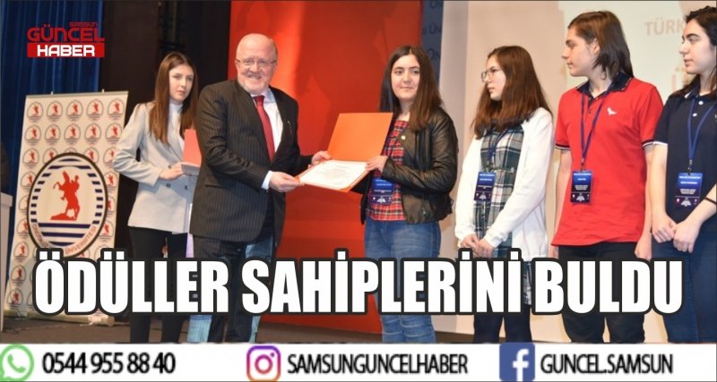 PROJE SAHİPLERİ ÖDÜLLERİNİ BULDU