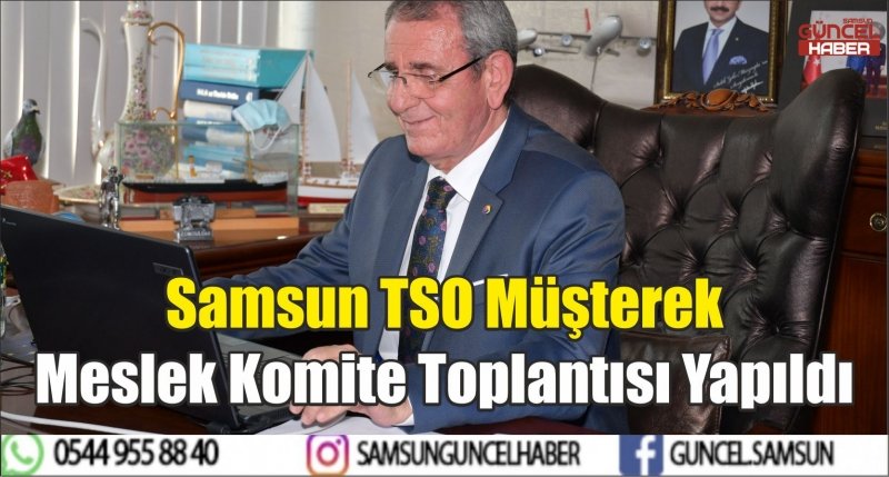 Samsun TSO Müşterek Meslek Komite Toplantısı Yapıldı