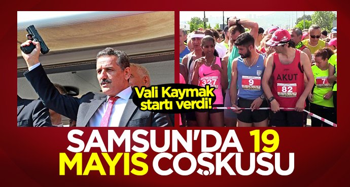 Samsun'da Yarı Maratonu Finali'ne start verildi