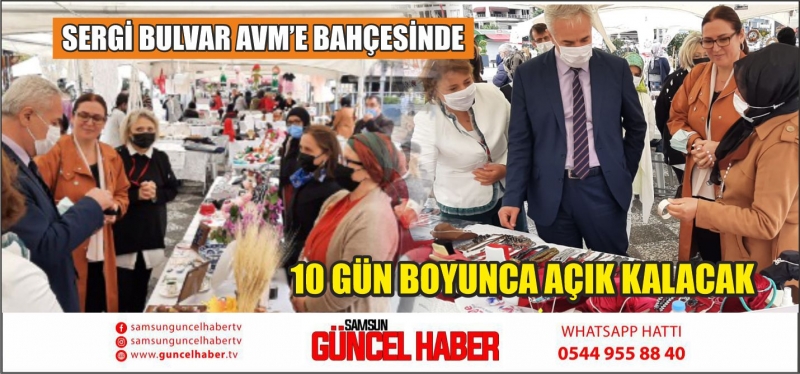 SERGİ BULVAR AVM’E BAHÇESİNDE 10 GÜN BOYUNCA AÇIK KALACAK