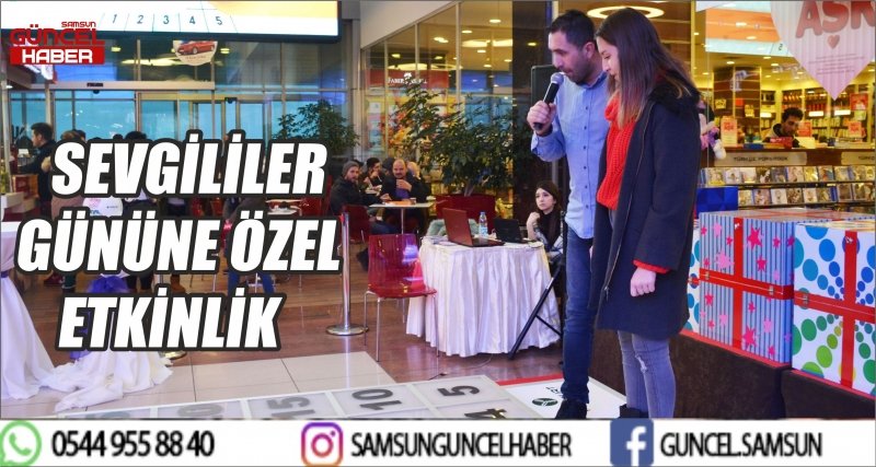 SEVGİLİLER GÜNÜNE ÖZEL ETKİNLİK