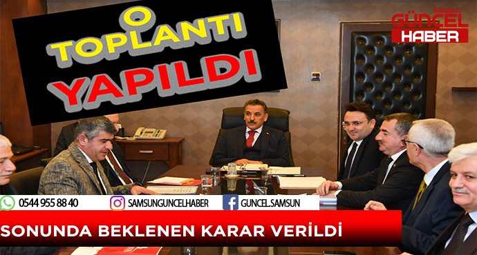 SONUNDA BEKLENEN KARAR VERİLDİ