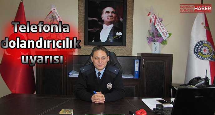 Telefonla dolandırıcılık uyarısı