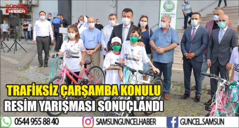 TRAFİKSİZ ÇARŞAMBA KONULU RESİM YARIŞMASI SONUÇLANDI