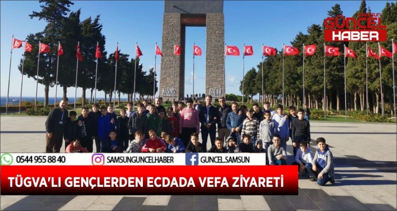 TÜGVA'LI GENÇLERDEN ECDADA VEFA ZİYARETİ