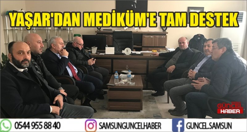 YAŞAR'DAN MEDİKÜM'E TAM DESTEK