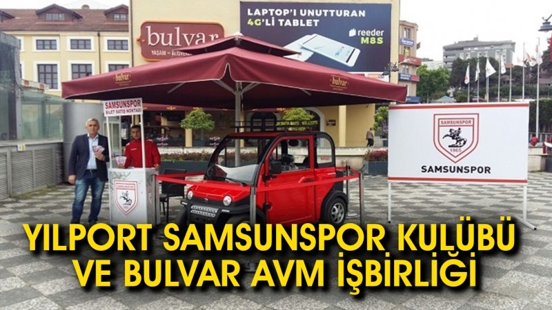 Yılport Samsunspor Kulübü ve Bulvar AVM işbirliği