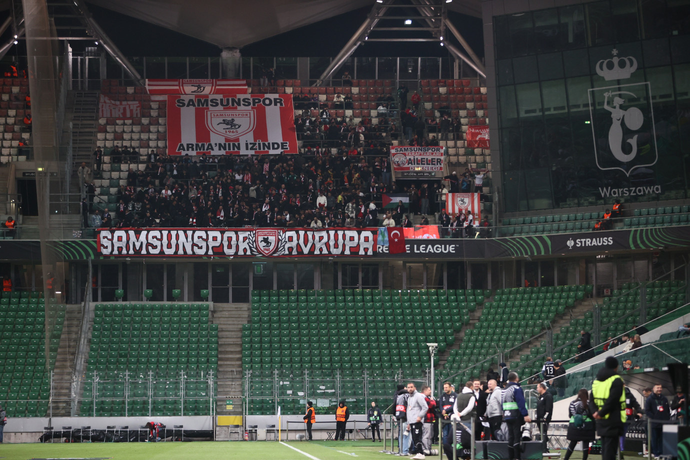 UEFA Konferans Ligi: Legia Varşova: 0 - Samsunspor: 1 (Maçı devam ediyor)