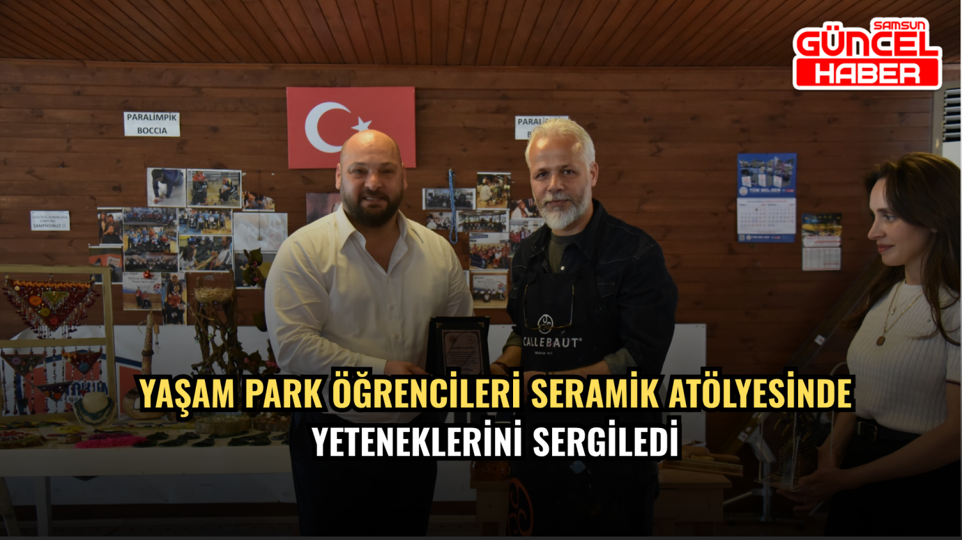 Yaşam Park öğrencileri seramik atölyesinde yeteneklerini sergiledi