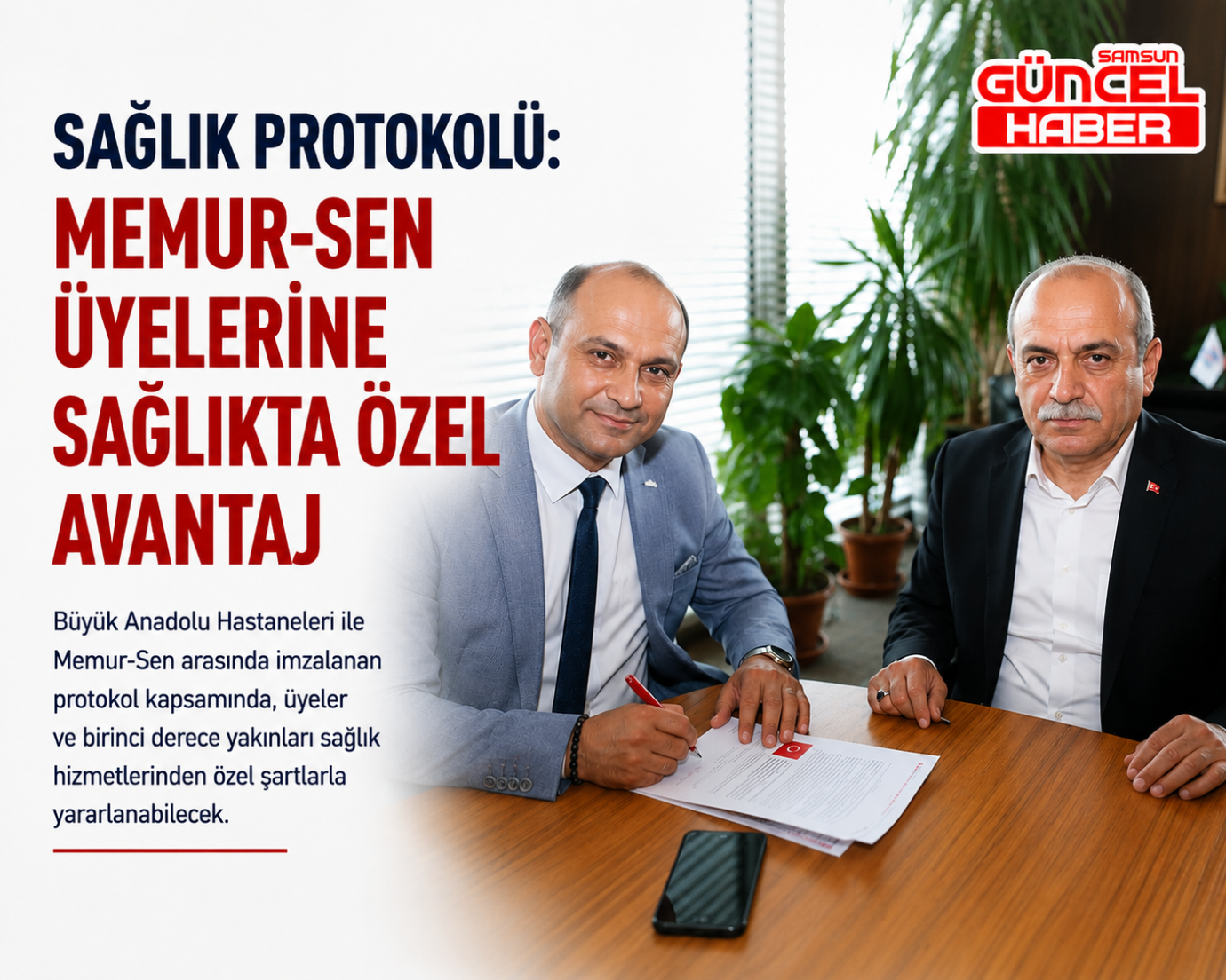 Memur-Sen üyelerine sağlıkta özel avantaj