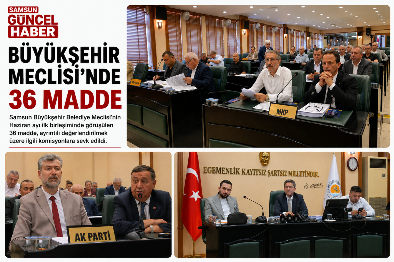 SBB Meclisi'nde 36 Madde Komisyonlara Sevk Edildi