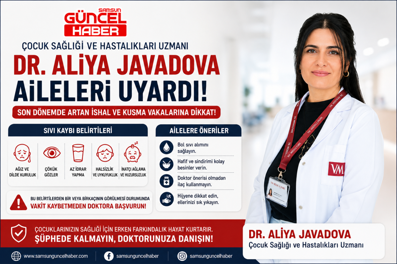 Uzmandan Ailelere Uyarı: Çocuklarda İshal ve Kusma Vakaları Arttı