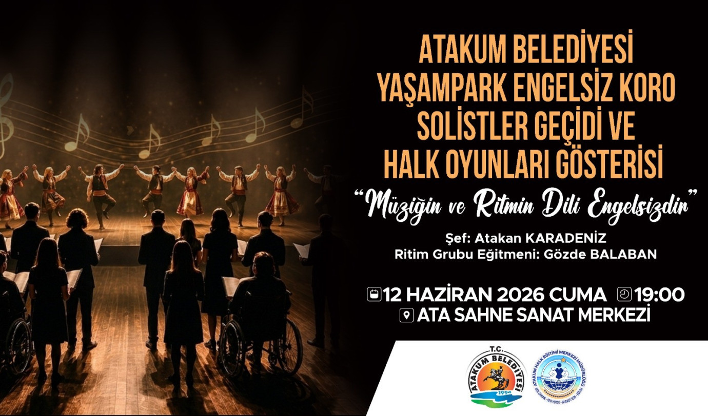 Atakum'da ‘Müziğin ve Ritmin Dili Engelsizdir’ programı düzenlenecek