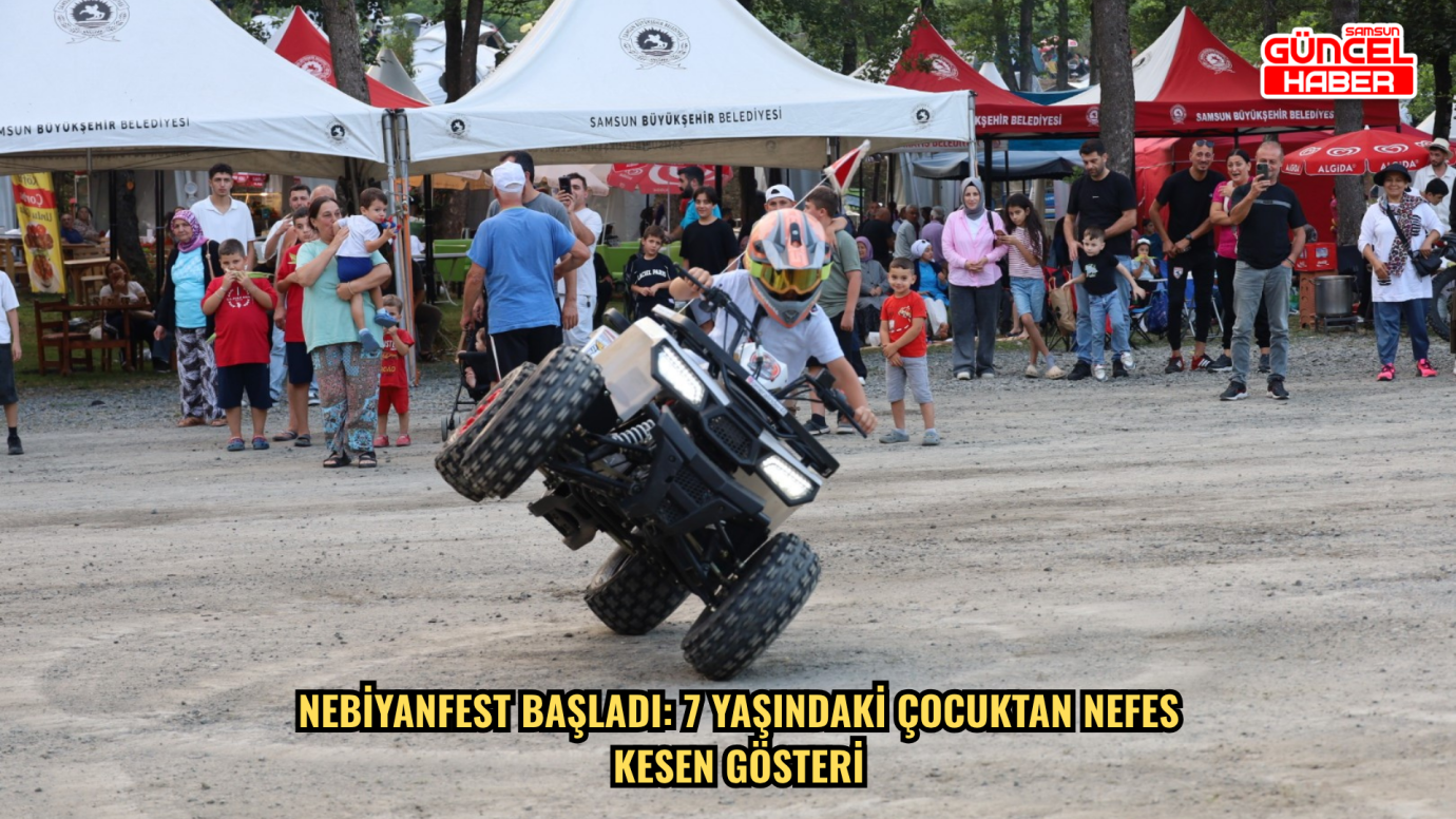  NebiyanFest başladı: 7 yaşındaki çocuktan nefes kesen gösteri