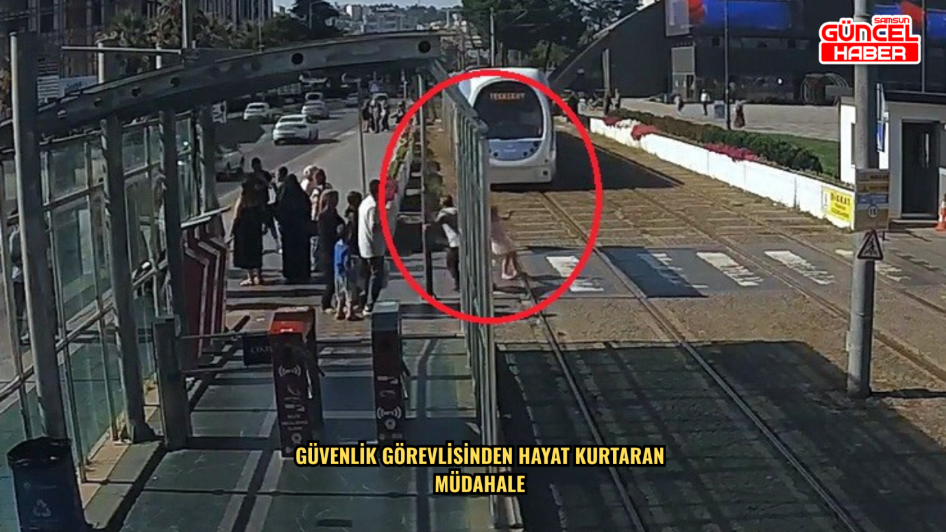Güvenlik görevlisinden hayat kurtaran müdahale