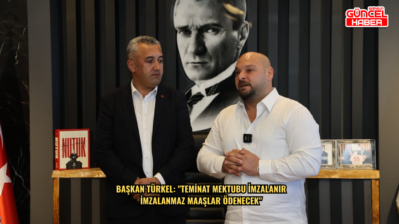 Başkan Türkel: 