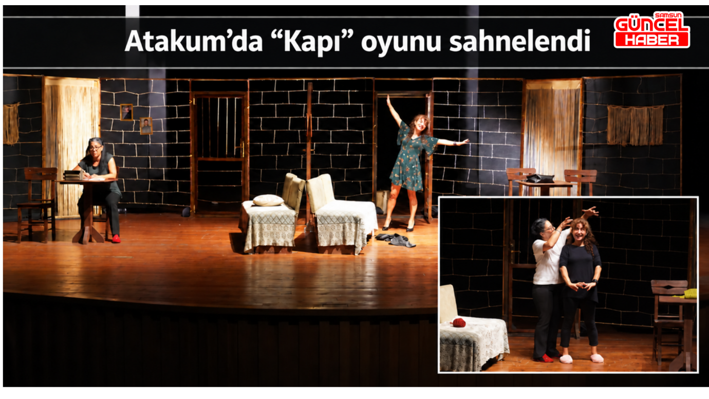 Atakum’da “Kapı” oyunu sahnelendi