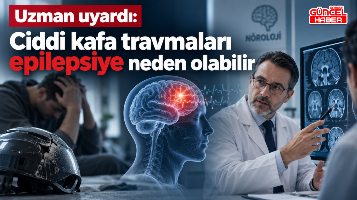 Uzman uyardı: Ciddi kafa travmaları epilepsiye neden olabilir