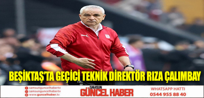 Beşiktaş'ta geçici teknik direktör Rıza Çalımbay
